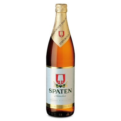 Cerveza rubia alemana Spaten botella 50 cl-0