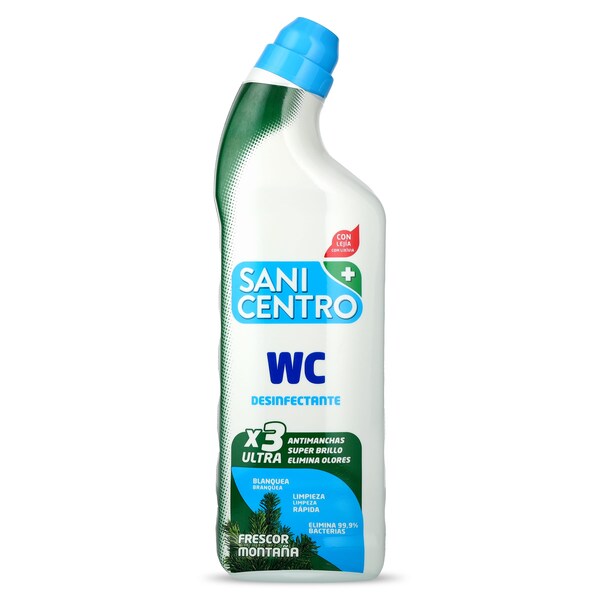 Gel Desinfectante WC Aroma Fresco Sanicentro Botella 1 Lt.
