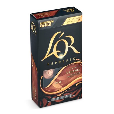 Café en cápsulas espresso caramelo L'Or caja 10 unidades-0 Café en cápsulas espresso caramelo L'Or caja 10 unidades-0
