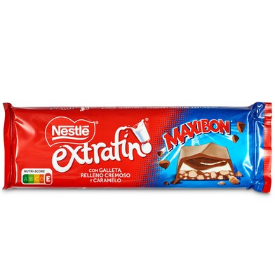 Chocolate con leche relleno de maxibon Nestlé Extrafino 235 g-0 Chocolate con leche relleno de maxibon Nestlé Extrafino 235 g-0