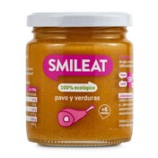 Verduras y pavo Smileat frasco 230 g