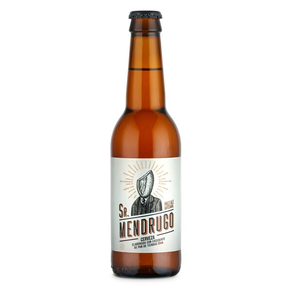 Cerveza Pale Ale Sr.Mendrugo Botella 33 Cl.
