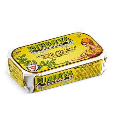 Sardinas en aceite de oliva eco Minerva lata 85 g-0