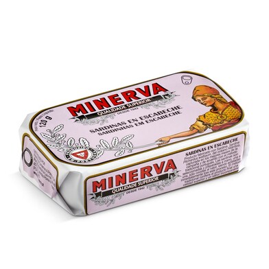 Sardinas en escabeche Minerva lata 85 g-0