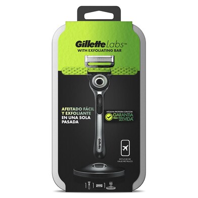 Maquinilla de afeitar Gillette Labs 1 unidad + estuche de viaje-0