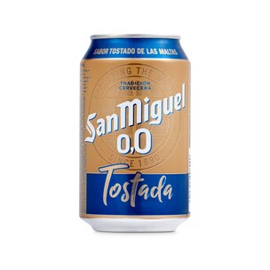 cerveza tostada 00 alcohol 33 cl
