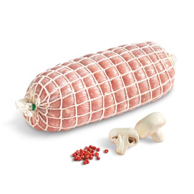 Redondo de pavo con manzana y champiñones Selección de Dia bandeja 500 g-0 Redondo de pavo con manzana y champiñones Selección de Dia bandeja 500 g-0