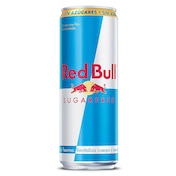 Bebida energética sin azúcar Red bull lata 355 ml