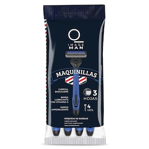 maquinilla de afeitar 3 hojas 4 unidades