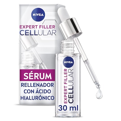 Serum rellenador con ácido hialurónico Nivea Cellular bote 30 ml-0