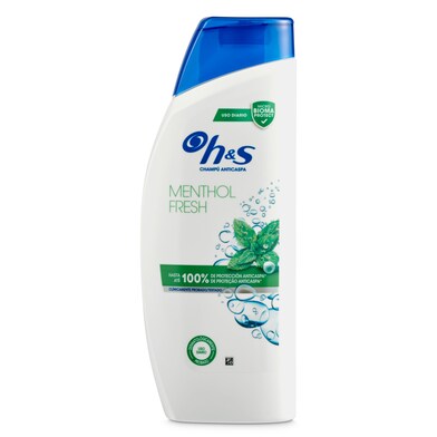Champú anticaspa menthol fresh H&s botella 600 ml-0 Champú anticaspa menthol fresh H&s botella 600 ml-0