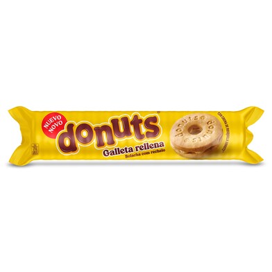 Galletas rellenas de crema Donuts bolsa 133 g-0 Galletas rellenas de crema Donuts bolsa 133 g-0