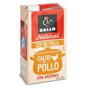 Caldo natural de pollo Gallo brik 1 l