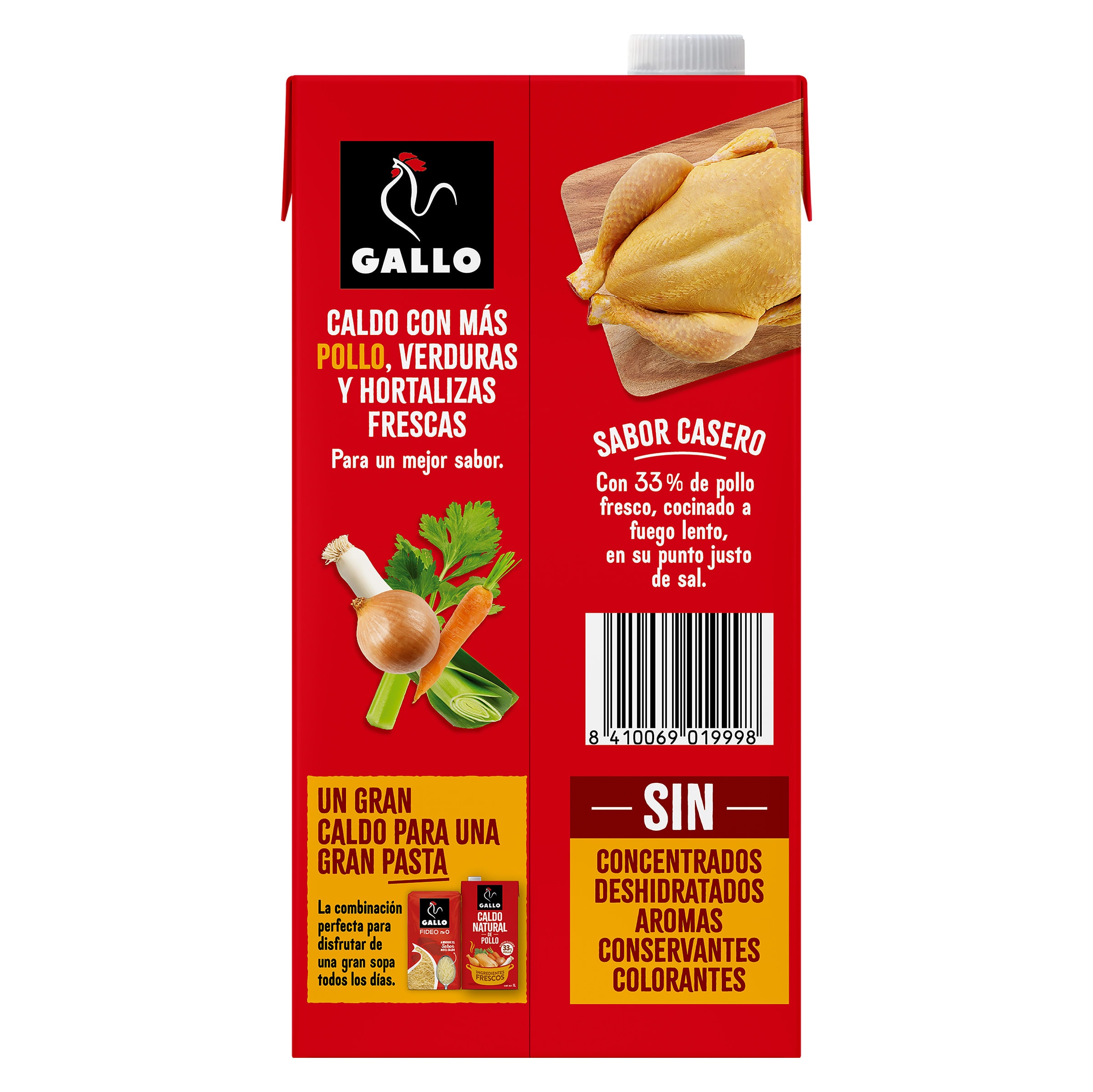 Caldo de pollo Gallo 1 L