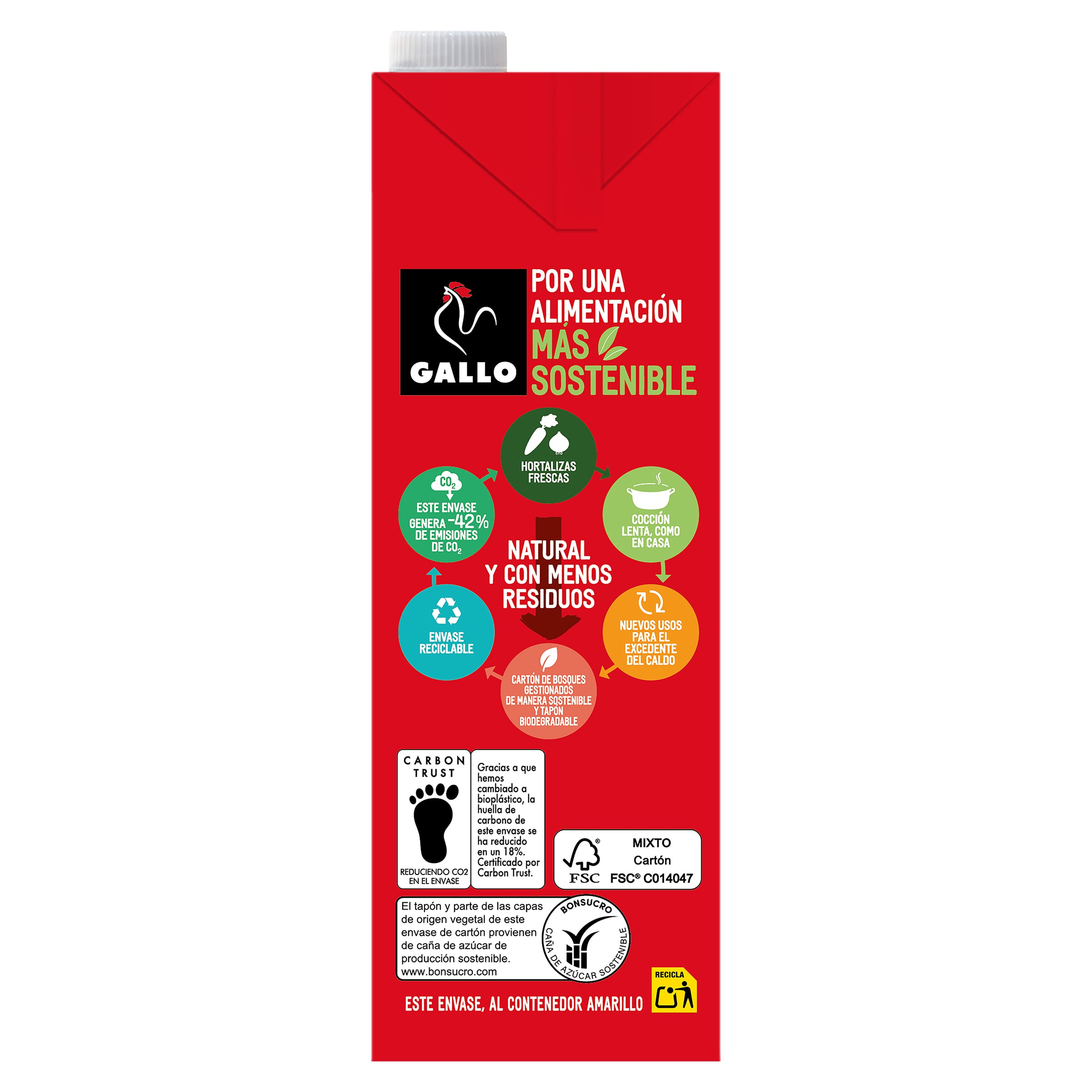 Caldo de cocido Gallo 1 L