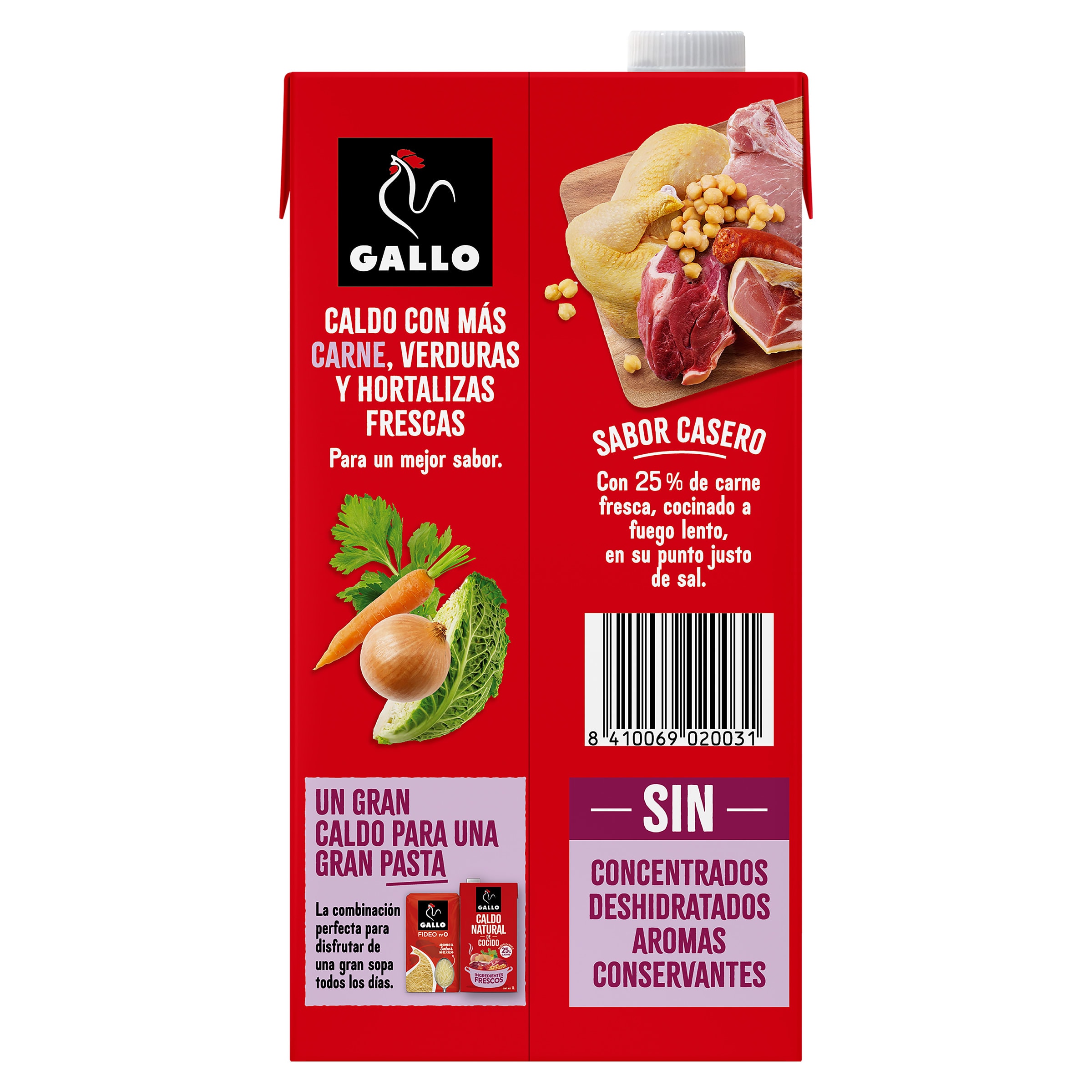 Caldo de cocido Gallo 1 L