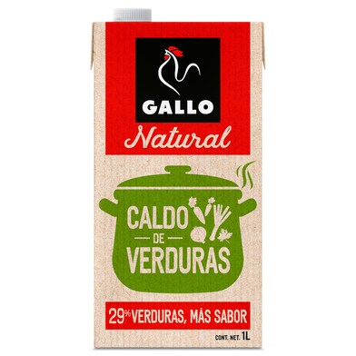 Caldo natural de verduras Gallo brik 1 l-0