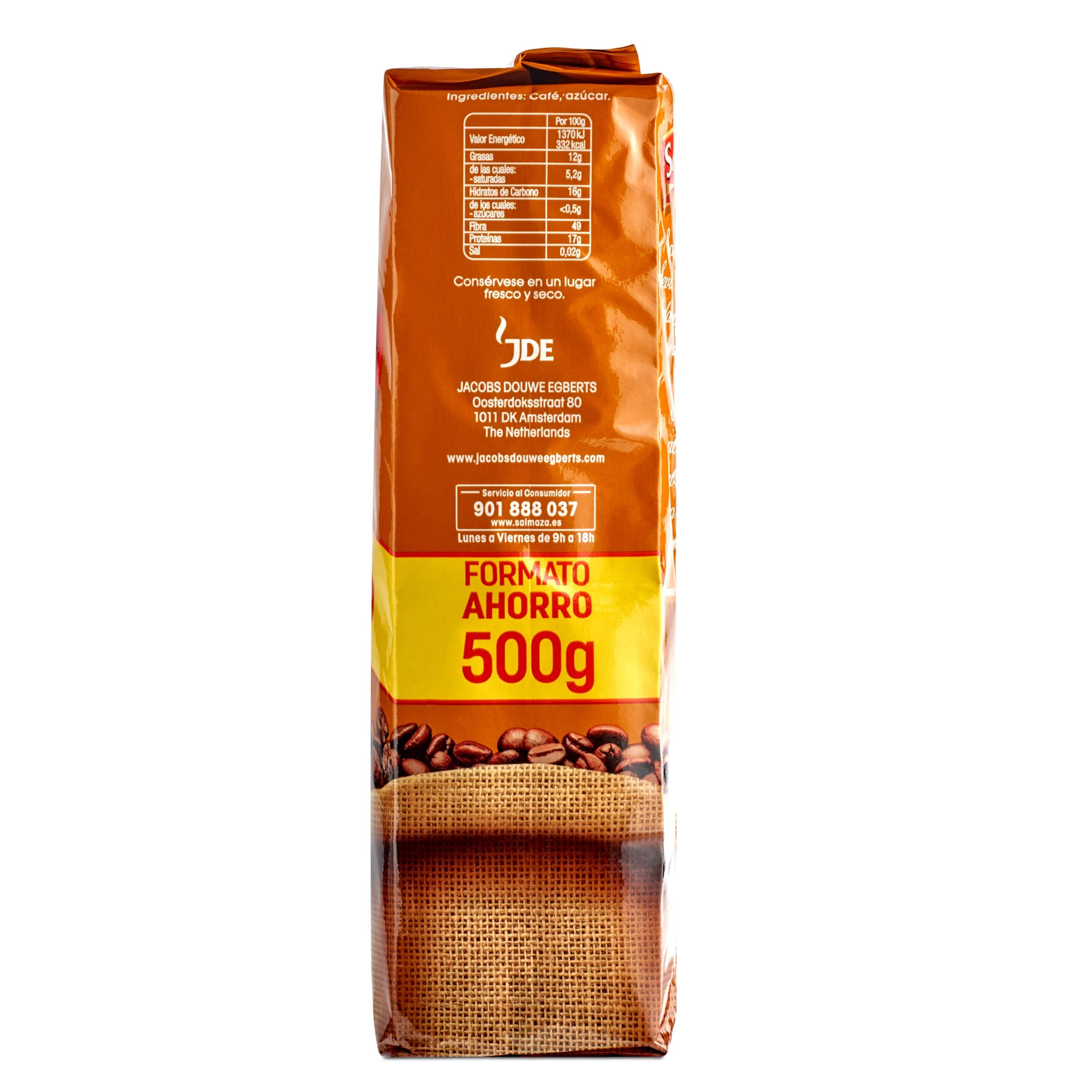 Café molido mezcla Saimaza 500 g