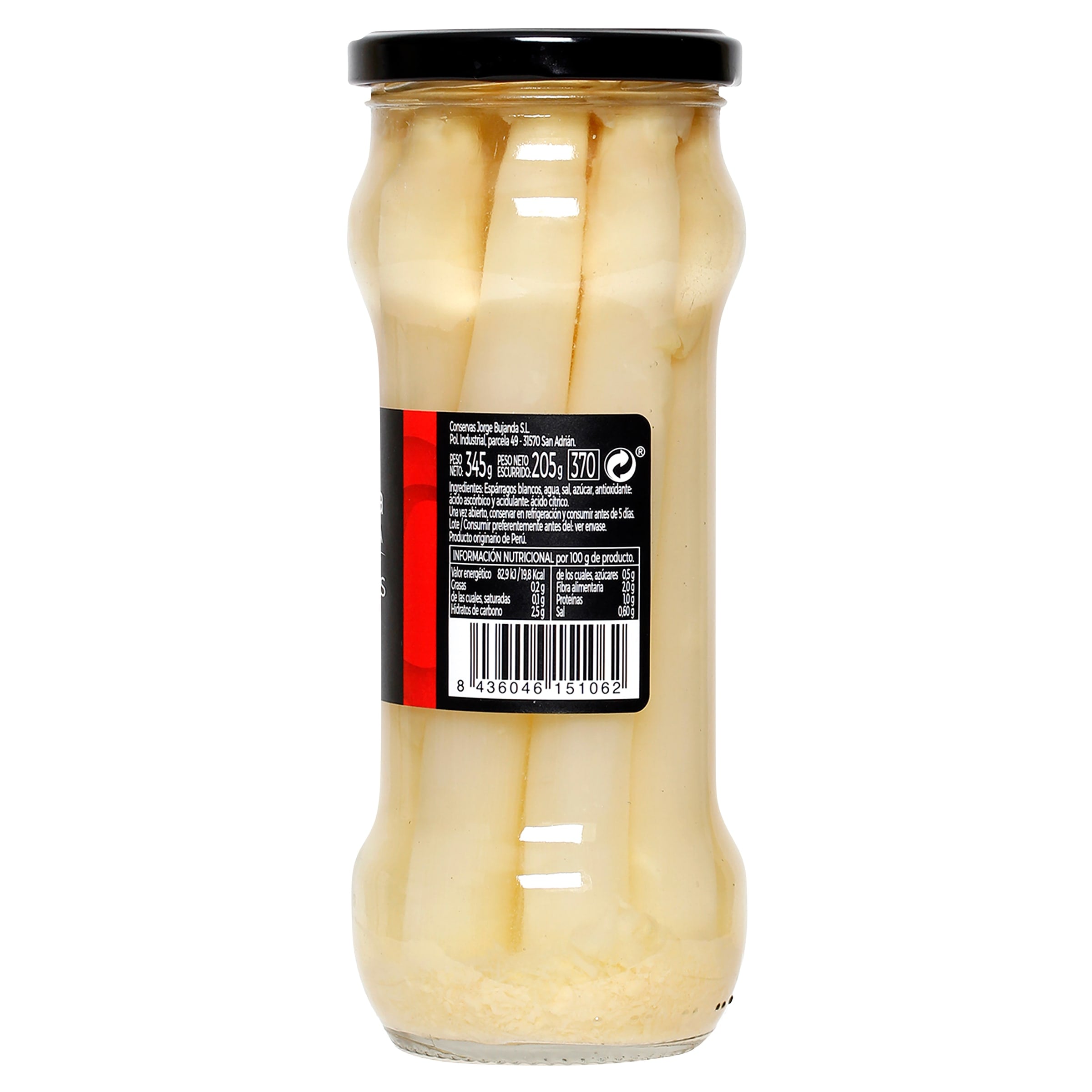 Espárragos blancos 6/9 piezas Destapa la Huerta 205 g