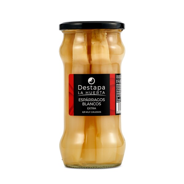 Espárragos Blancos Destapa La Huerta 6/9 Pzs Frasco 325 Gr.