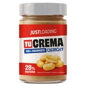 Crema de cacahuete Just loading frasco 475 g