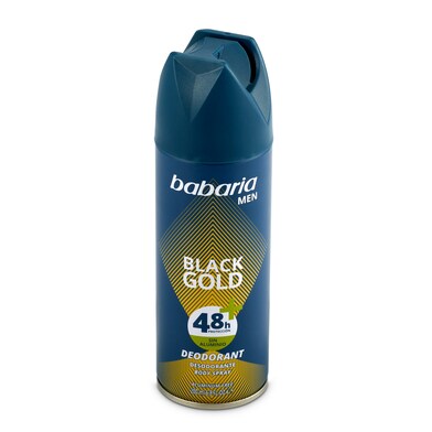 Desodorante black gold Babaria spray 200 ml-0