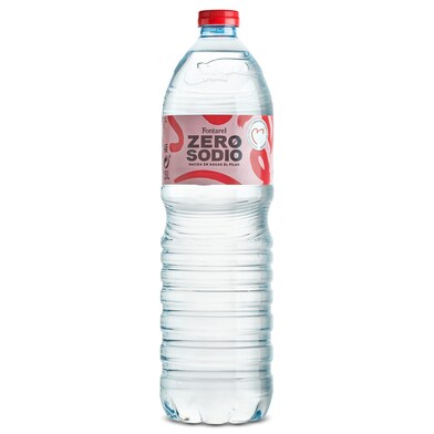 Agua mineral zero sodio Fontarel botella 1.5 l-0