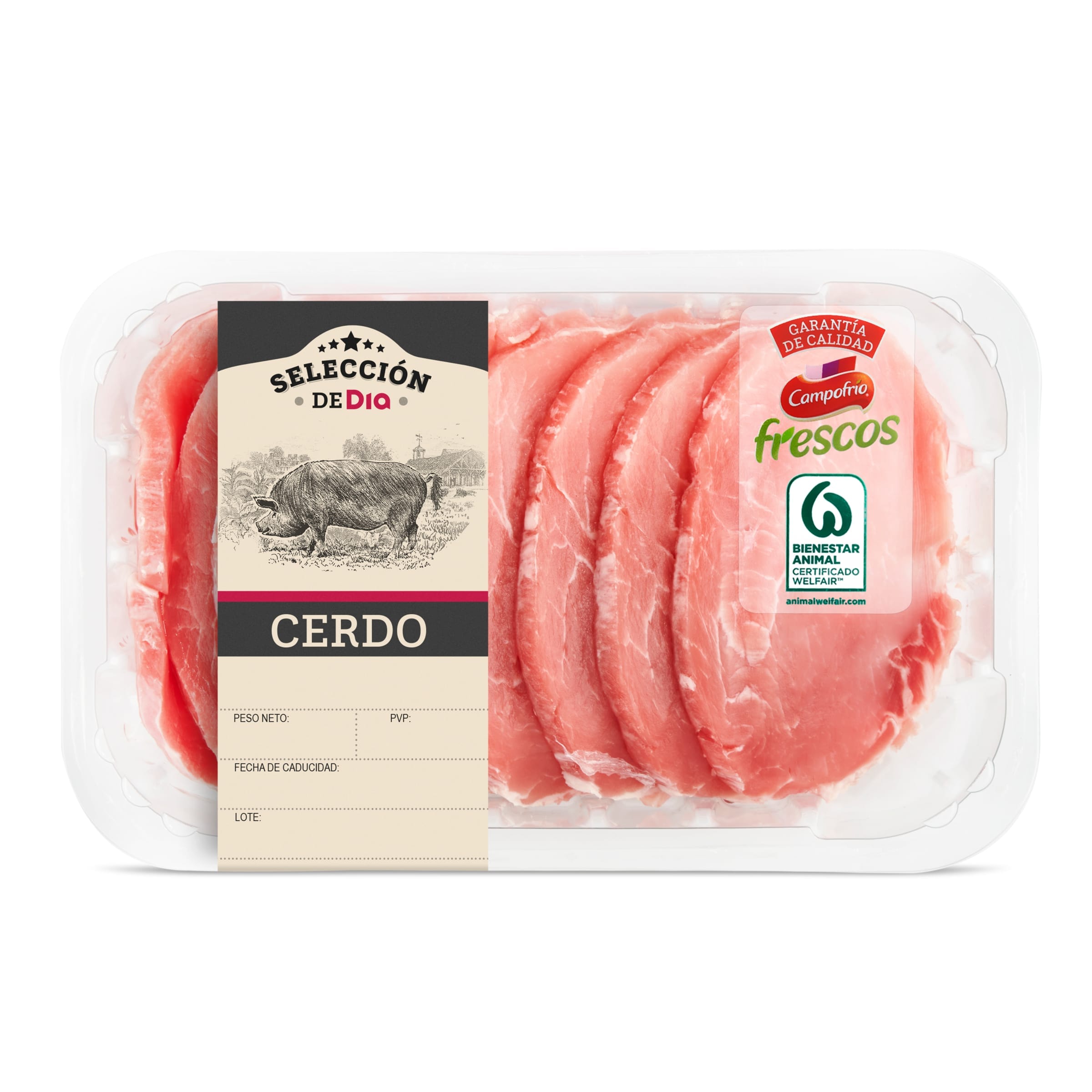 Filete de cinta de lomo Selección de Dia 500 g aprox.