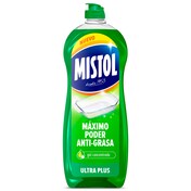 Lavavajillas ultra plus Mistol botella 650 ml