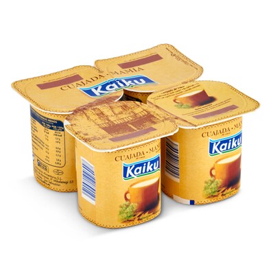 Cuajada de vaca Kaiku pack 4 x 125 g-0 Cuajada de vaca Kaiku pack 4 x 125 g-0