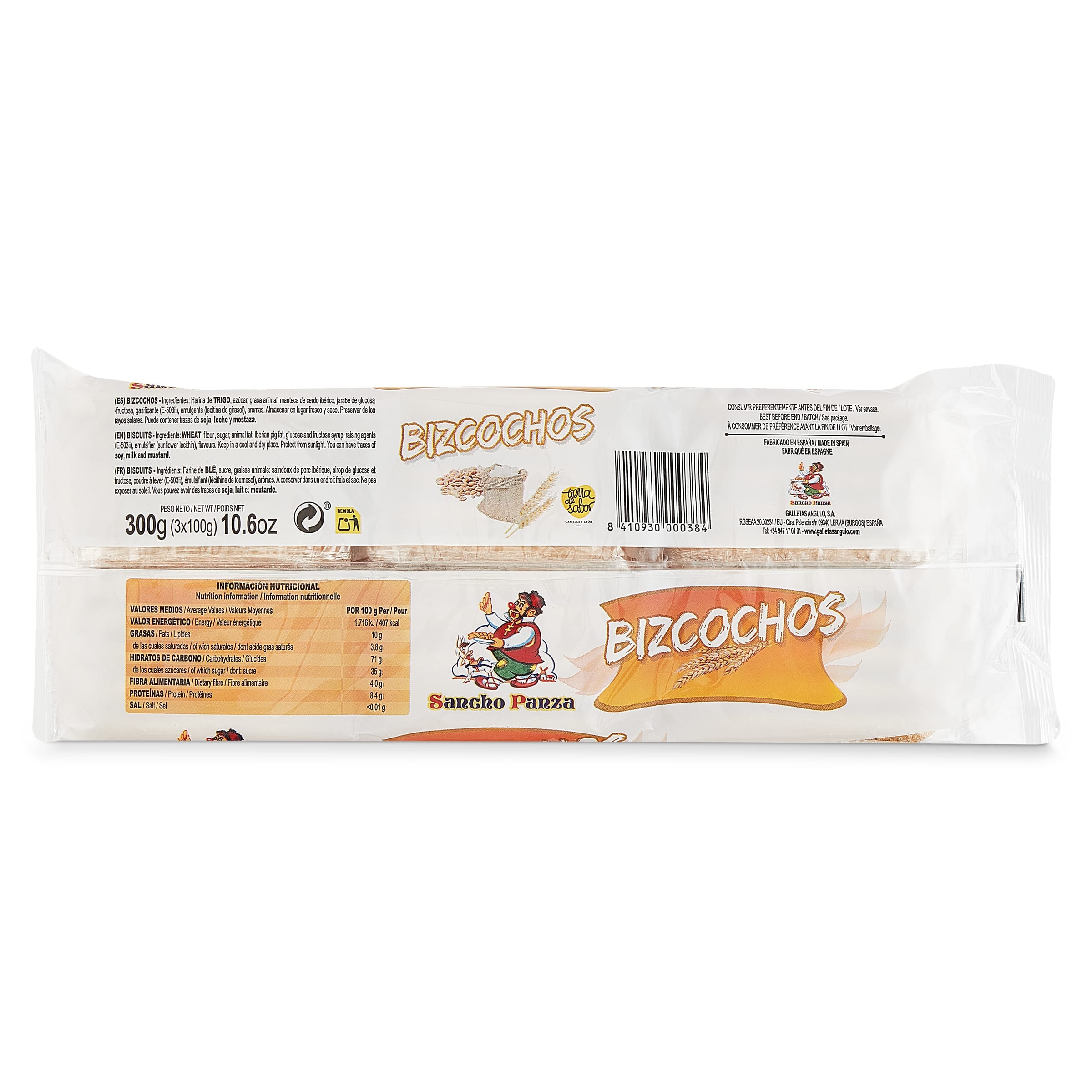 Bizcochos Sancho Panza 300 g