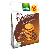 Mini galletas digestive de chocolate con leche Gullón bolsa 160 g