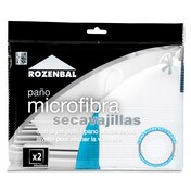 Bayeta microfibra secavajillas Rozenbal bolsa 2 unidades