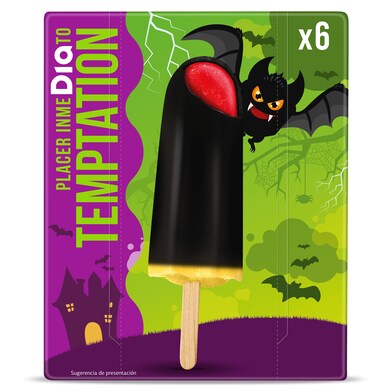 Helado vampiro 6 unidades TEMPTATION ESTUCHE 210 GR-1 Helado vampiro 6 unidades TEMPTATION ESTUCHE 210 GR-1