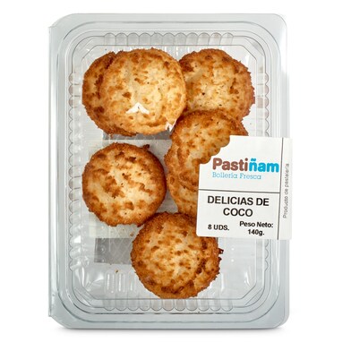 Delicias de coco bandeja 140 g-0 Delicias de coco bandeja 140 g-0