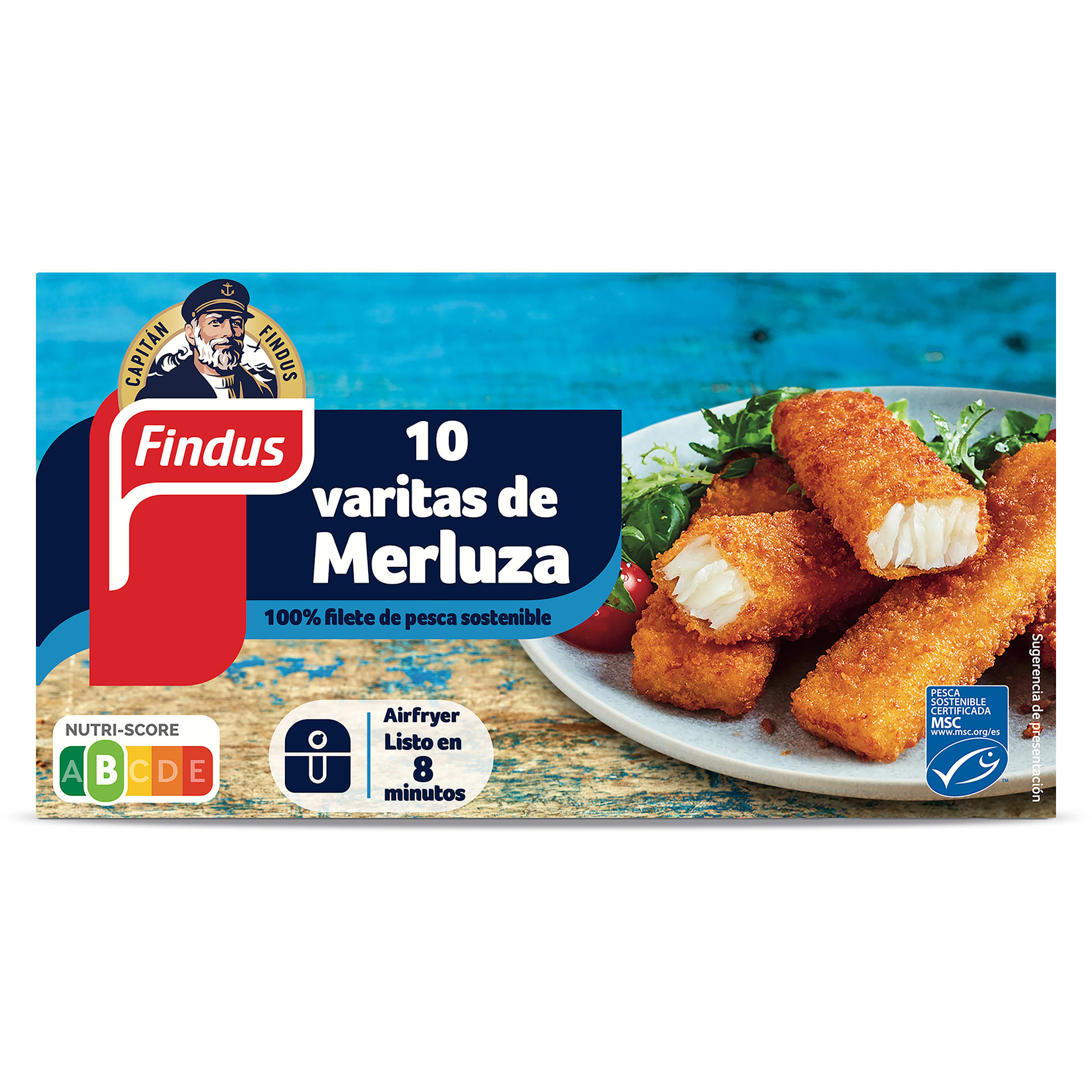 Varitas de pescado MSC Findus 250 g