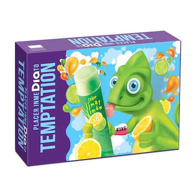 Helado tropical lima-limón 6 unidades Temptation estuche 660 g-0