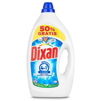 Detergente máquina líquido gel Dixan botella 55 lavados-0 Detergente máquina líquido gel Dixan botella 55 lavados-0