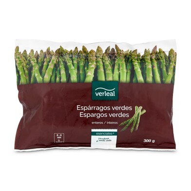 Espárragos verdes Verleal bolsa 300 g-0 Espárragos verdes Verleal bolsa 300 g-0