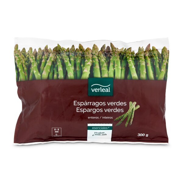 Espárragos Verdes Verleal Bolsa 300 Gr.