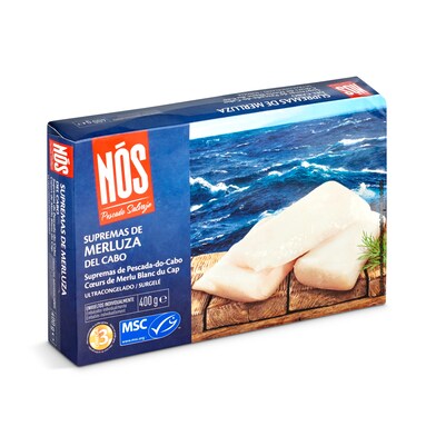 Supremas de merluza MSC Nos caja 400 g-0