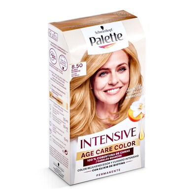 Tinte intensive age color 8.5 rubio dorado Palette caja 1 unidad-0 Tinte intensive age color 8.5 rubio dorado Palette caja 1 unidad-0