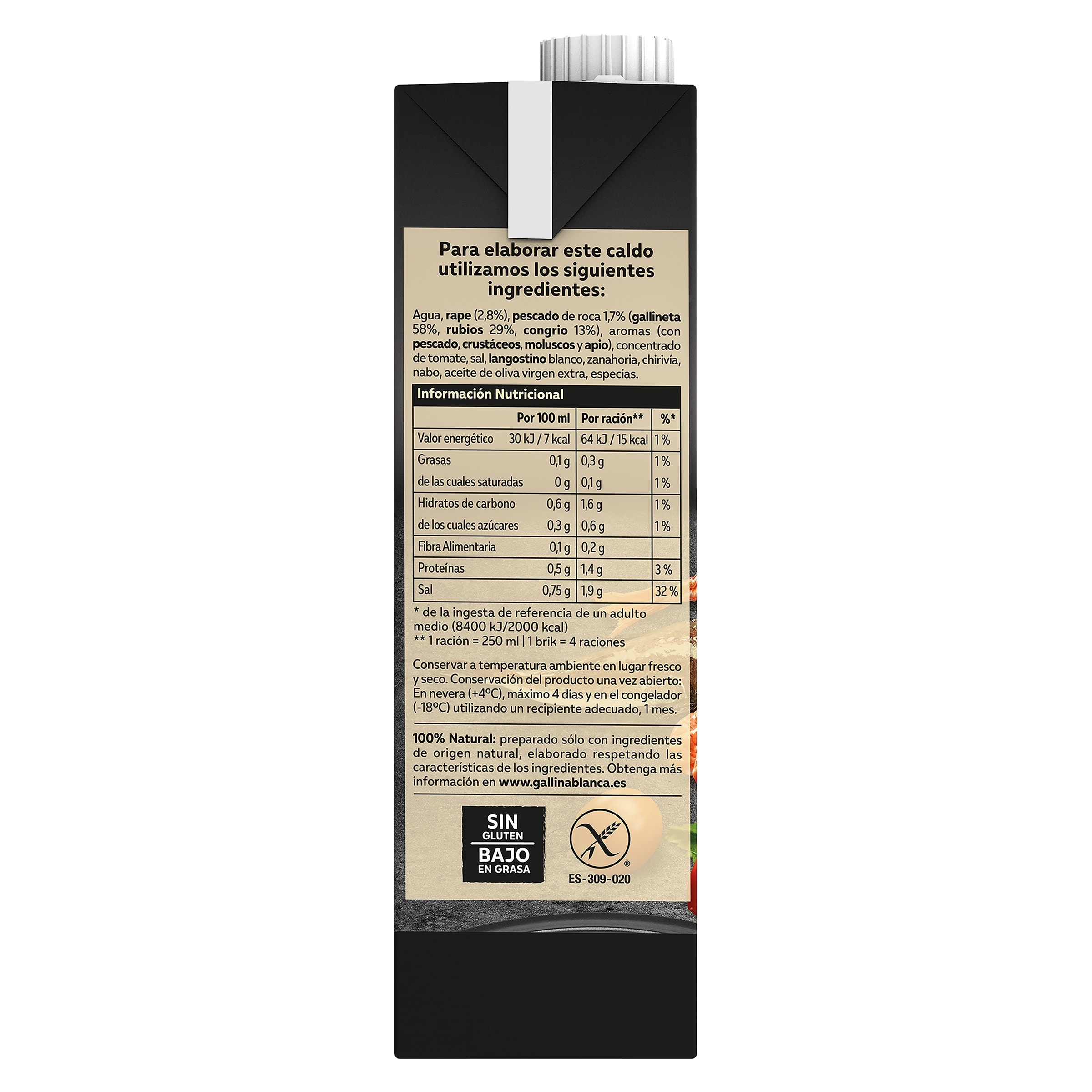 Fumet de pescado Gallina Blanca 1 L