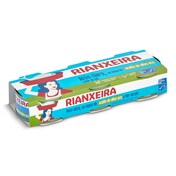 Atún claro en aceite de oliva eco MSC Rianxeira lata 3 x 52 g