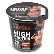 Mousse de cacao alta en proteínas Dia Láctea vaso 200 g