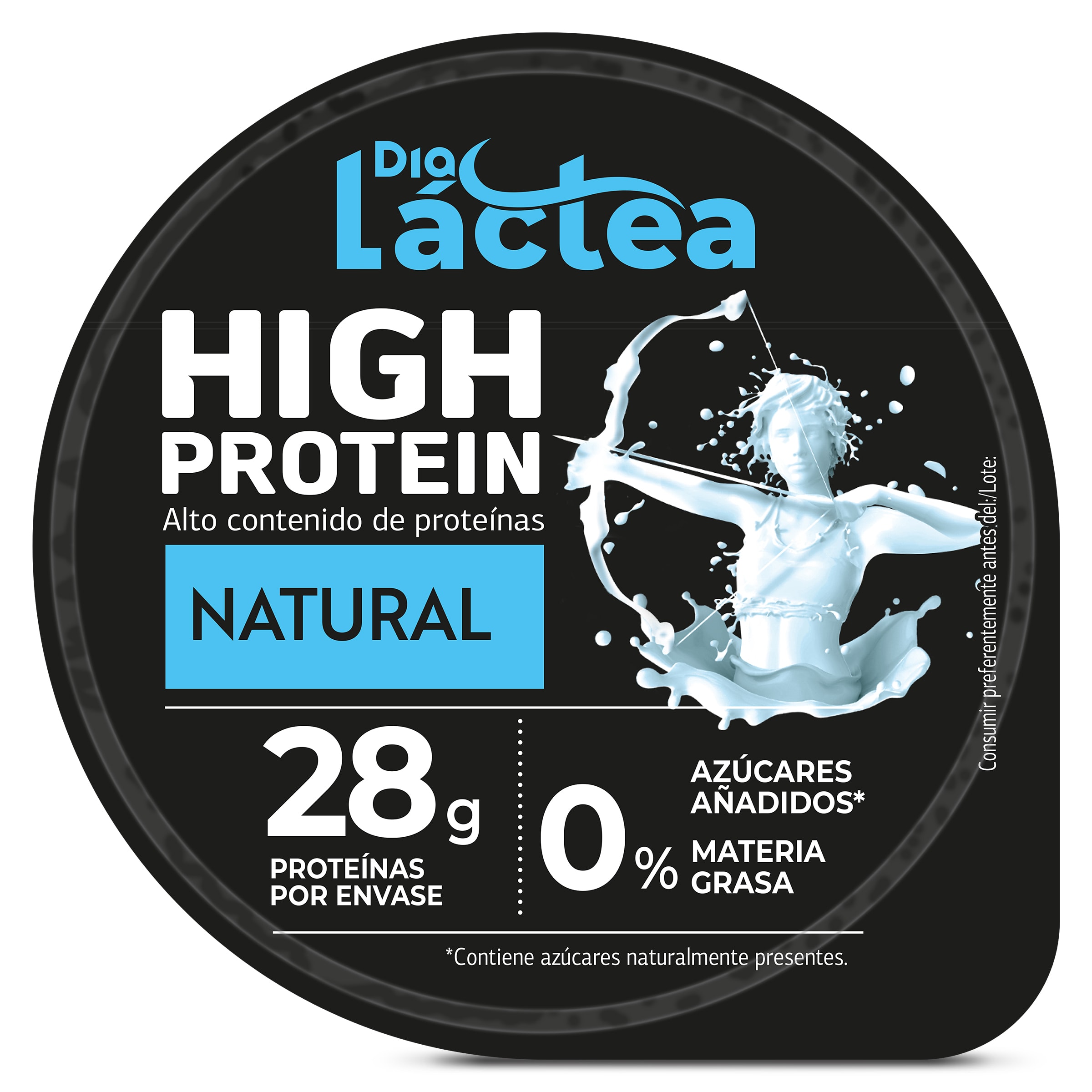 Postre lácteo natural alto en proteína Dia Láctea 300 g