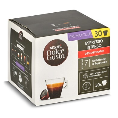Café en cápsulas descafeinado Nescafé Dolce Gusto caja 30 unidades-0 Café en cápsulas descafeinado Nescafé Dolce Gusto caja 30 unidades-0
