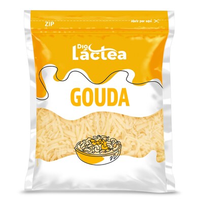 Queso gouda rallado Dia Láctea bolsa 200 g-0