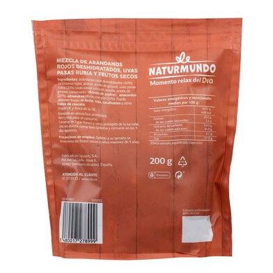Mix de frutos secos relax Naturmundo bolsa 200 g-1 Mix de frutos secos relax Naturmundo bolsa 200 g-1