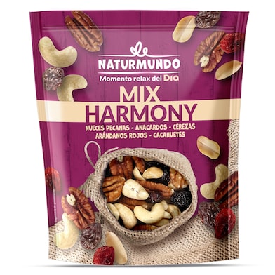 Mix de frutos secos harmony Naturmundo bolsa 200 g-0